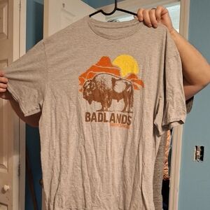 Tee Luv Gray Graphic T-Shirt